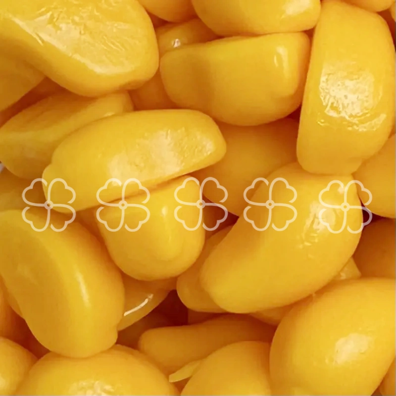 Mango Flavored Peelable Gummy Soft Candy with Real Fruit Taste