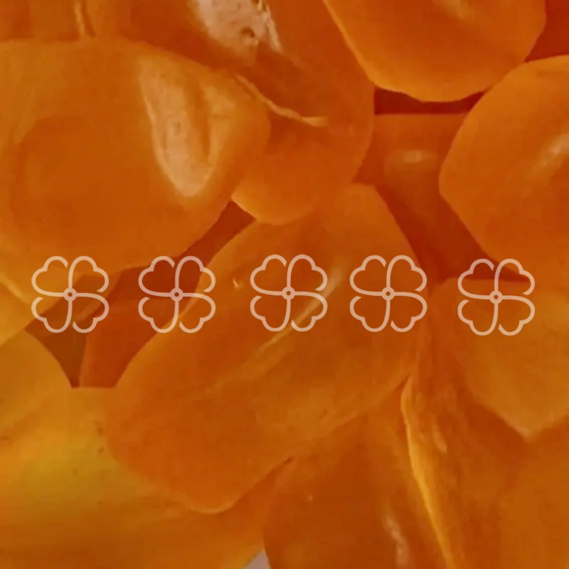 800g Boxes Yellow Peach Flavored Peelable Gummy