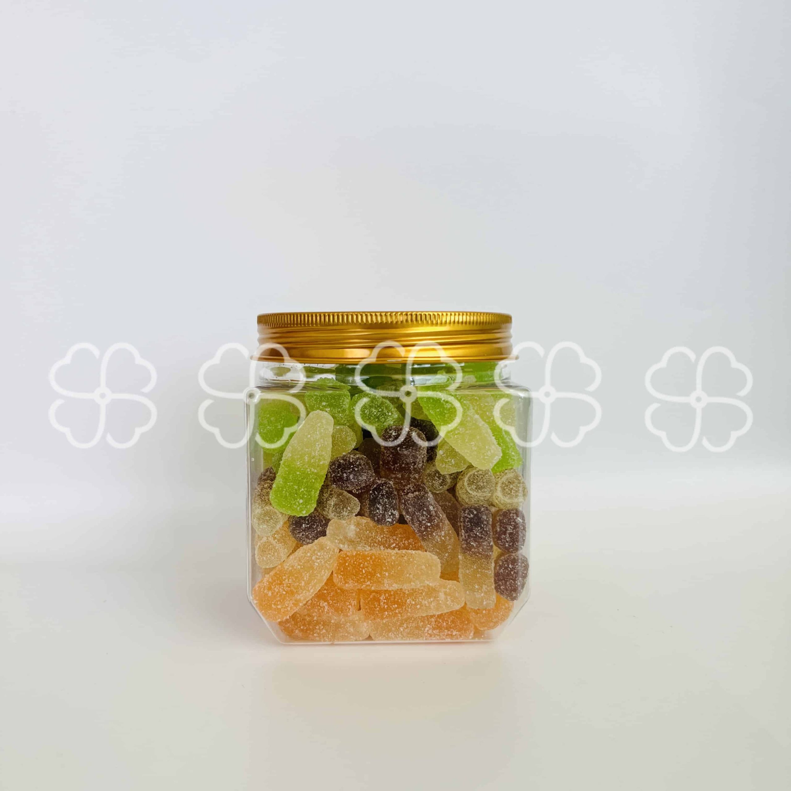 Mixed Sand Cola Bottle Shape Gummy