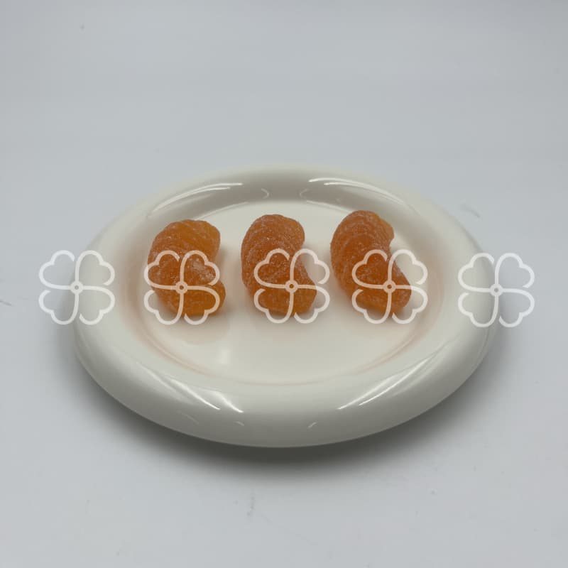 Mixed Orange Shaped Orange Flavoured Gummies: Citrus Flavoured Candy Joy
