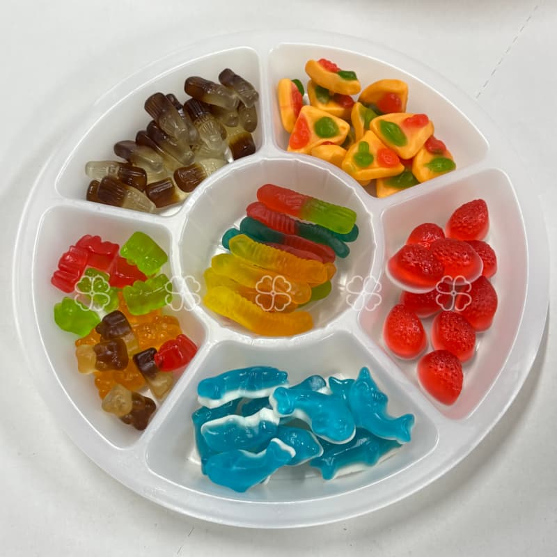 360g Oil-Mixed Tray Soft Candy