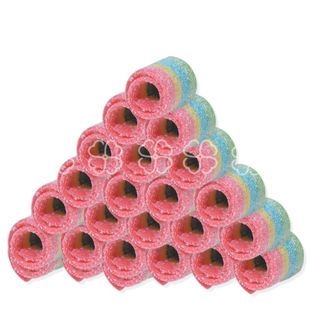 Rainbow Sour Tape Gummies
