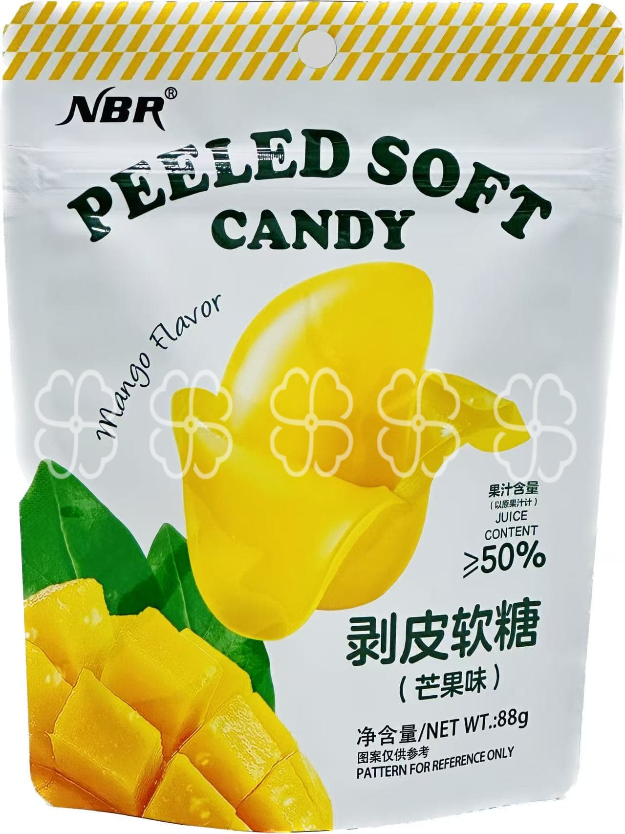 88g Peeled Soft Candy Mango Flavor