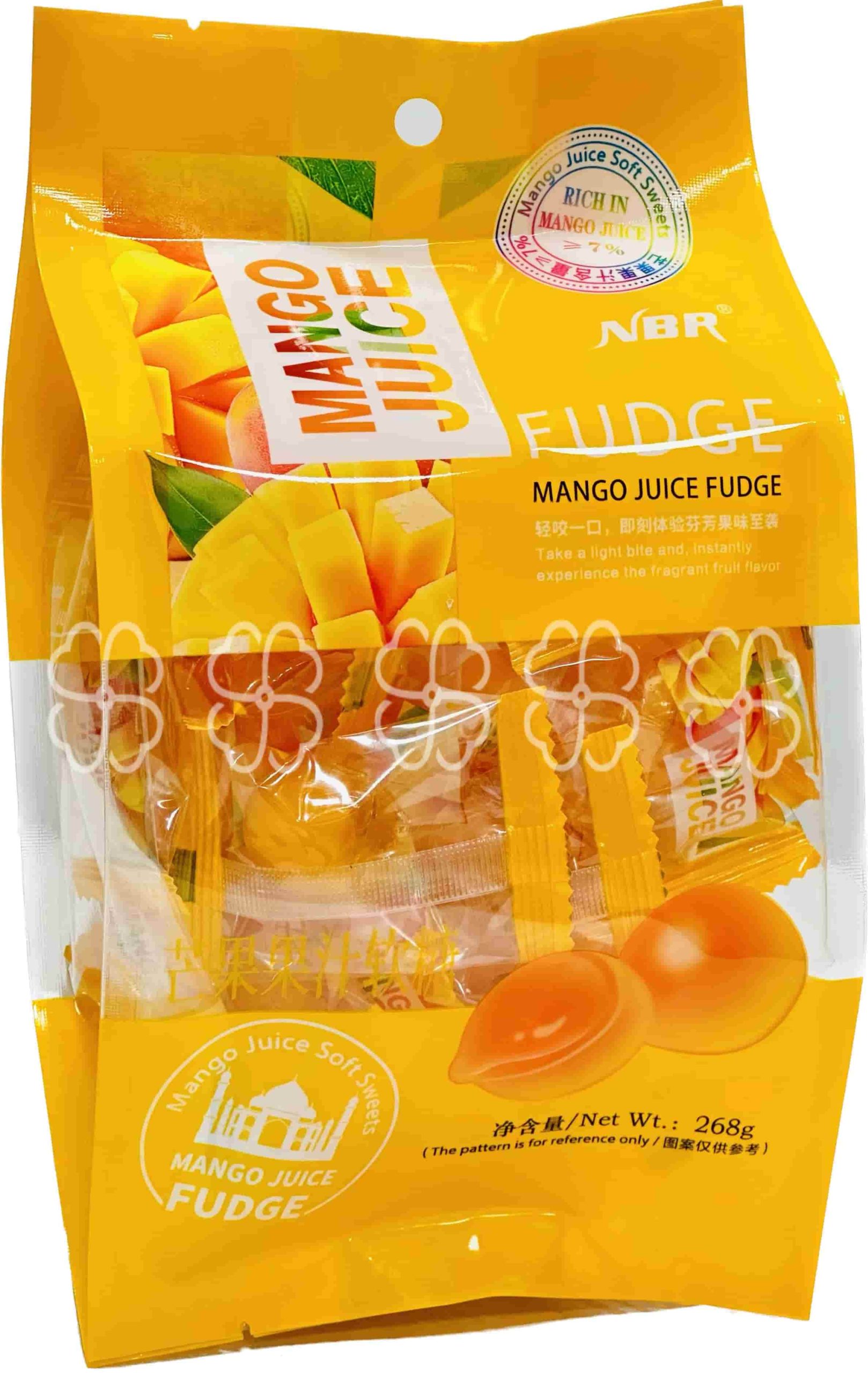 268g Juice Fudge Mango Flavor