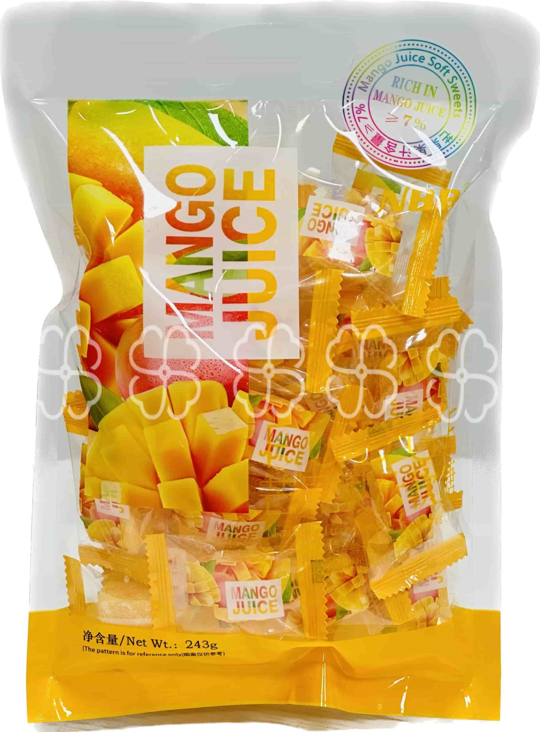 243g Juice Fudge Mango Flavor