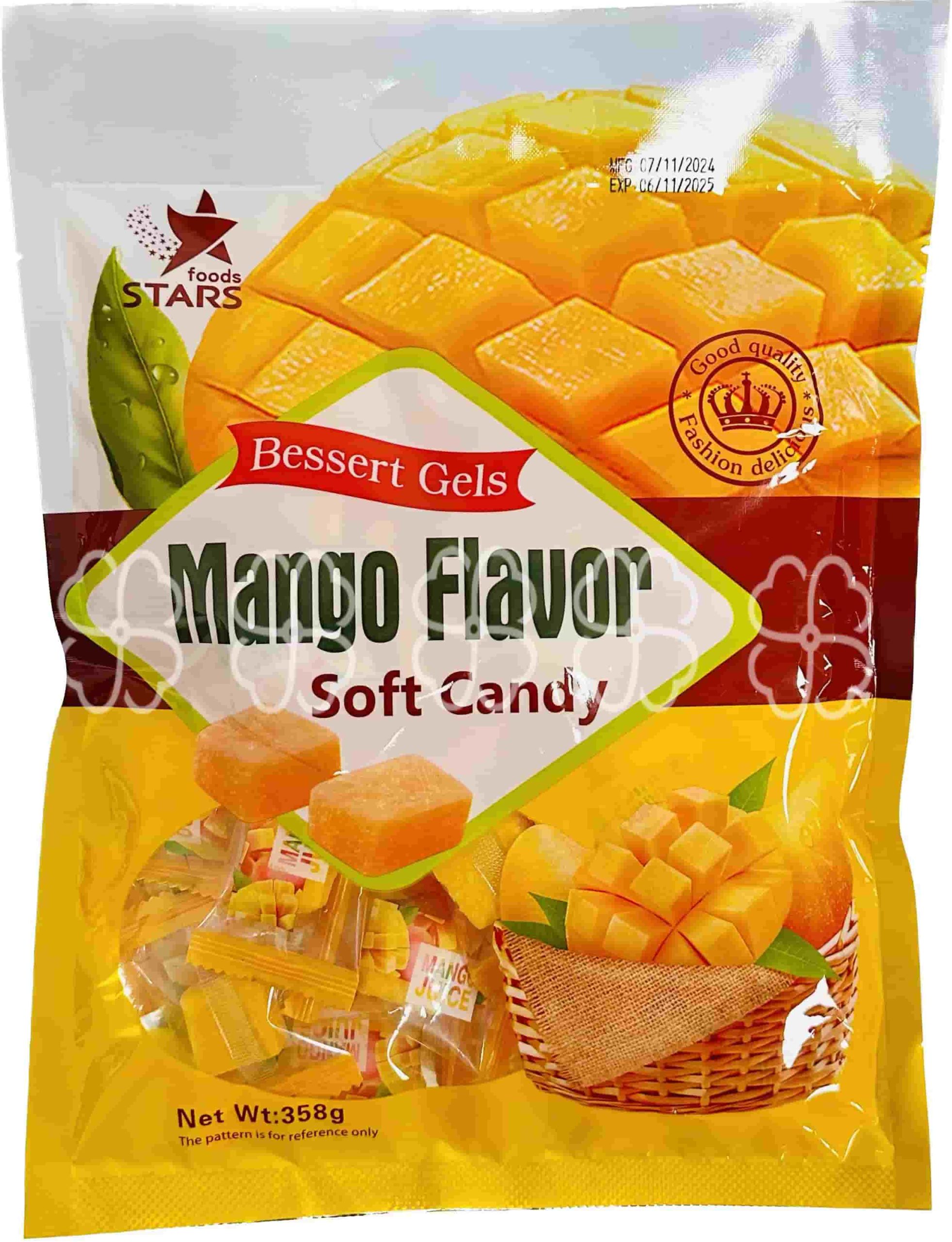 358g Juice Fudge Mango Flavor