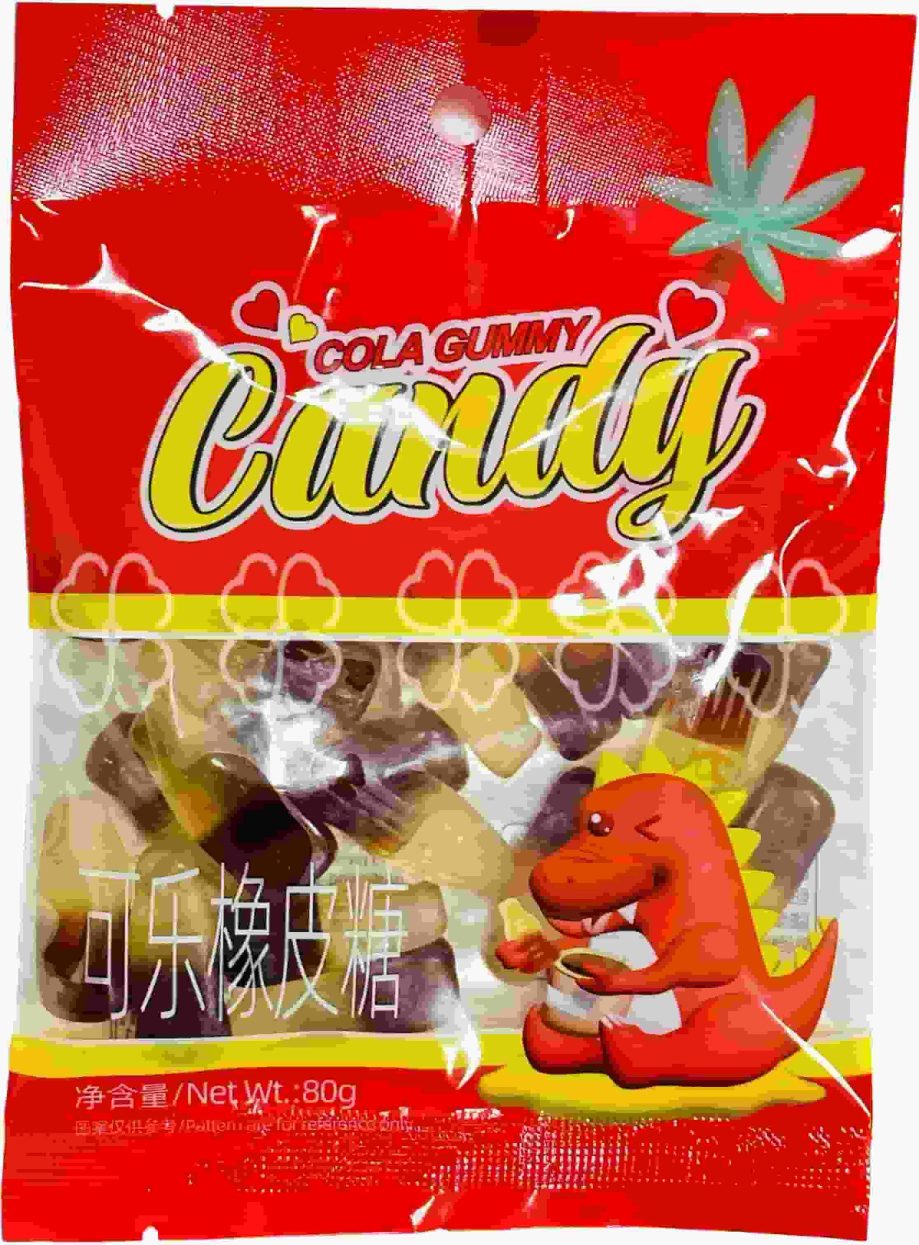 80g Cola Shaped Gummy