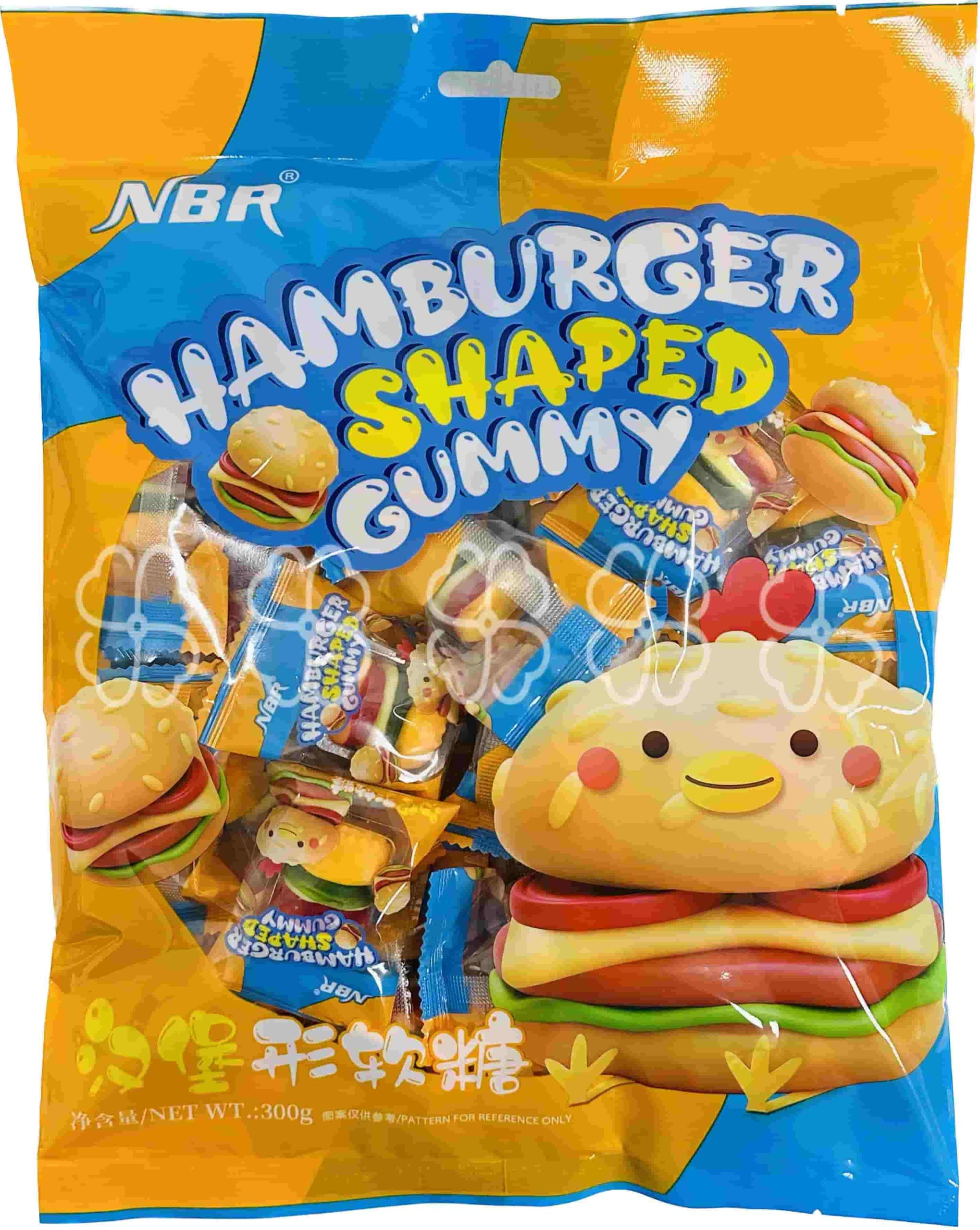 300g Hamburger Shaped Gummy