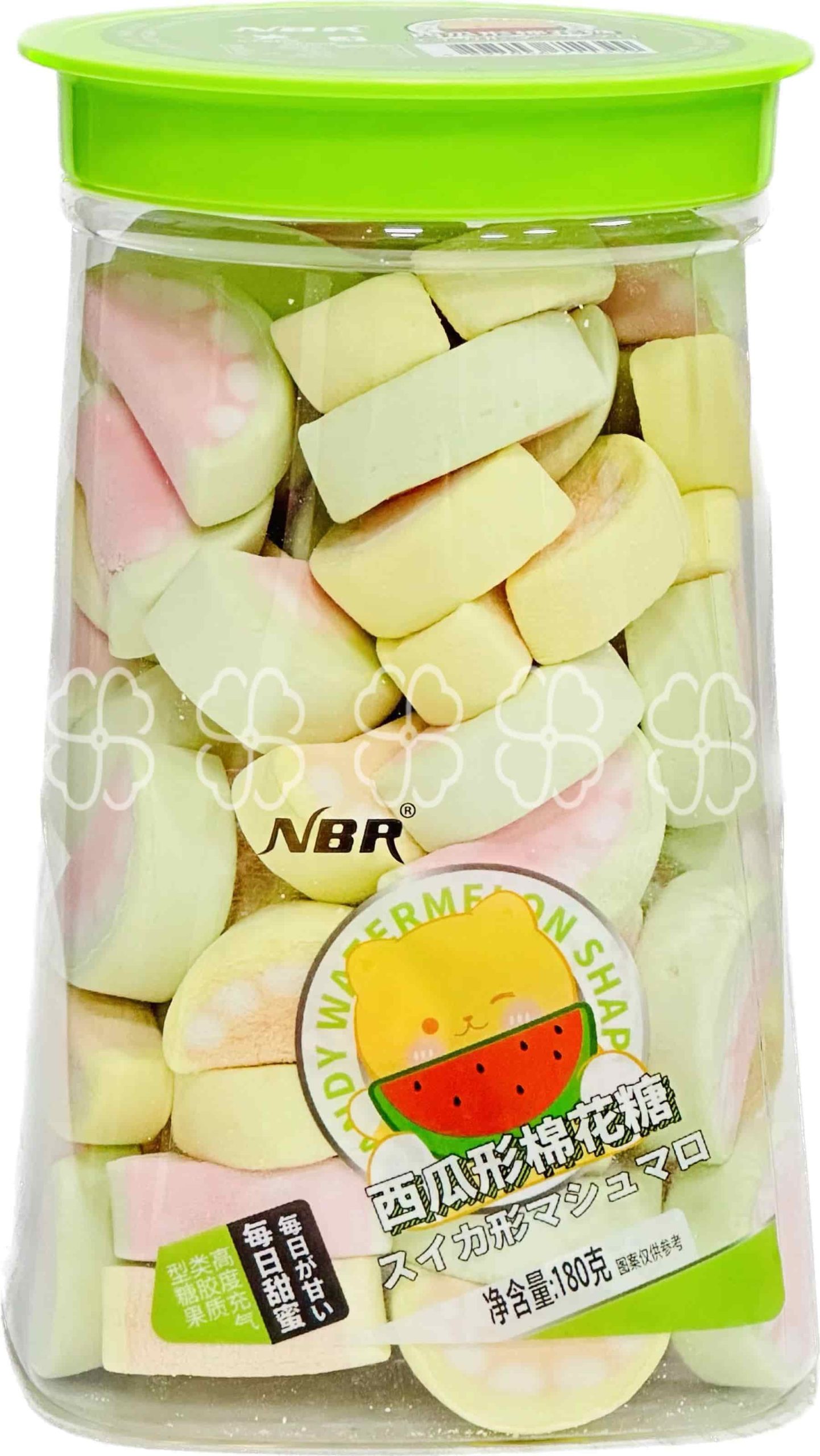 180G Watermelon-Shaped Cotton Candy