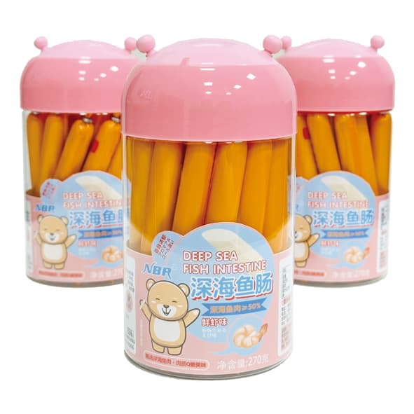 270 g Deep-Sea Fish Sausage – Cheese Flavor, Creamy Ocean Waves