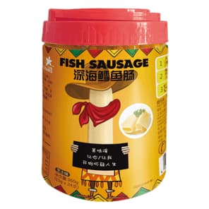 360 g Deep-Sea Cod Sausage – Cheese Flavor, Oceanic Creaminess in Every Bite
