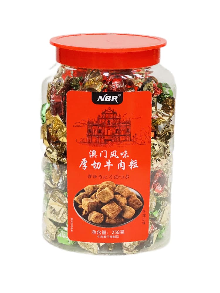 258 g Macao Style Thick-Cut Beef Cubes – Mixed Flavor, Slow-Braised Luxury in a Bag