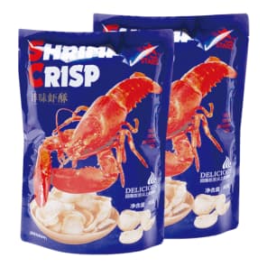 80g Feng Style Shrimp Crisp – Chicken with Onions Flavor, a Savory Snack with a Twist