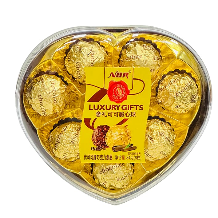 84g Luxury Gift Box Chocolate Balls (8)