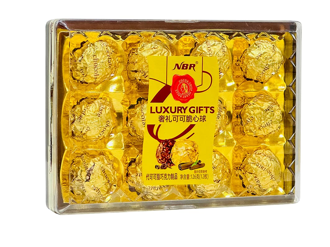 126g Luxury Gift Box Chocolate Balls (12)
